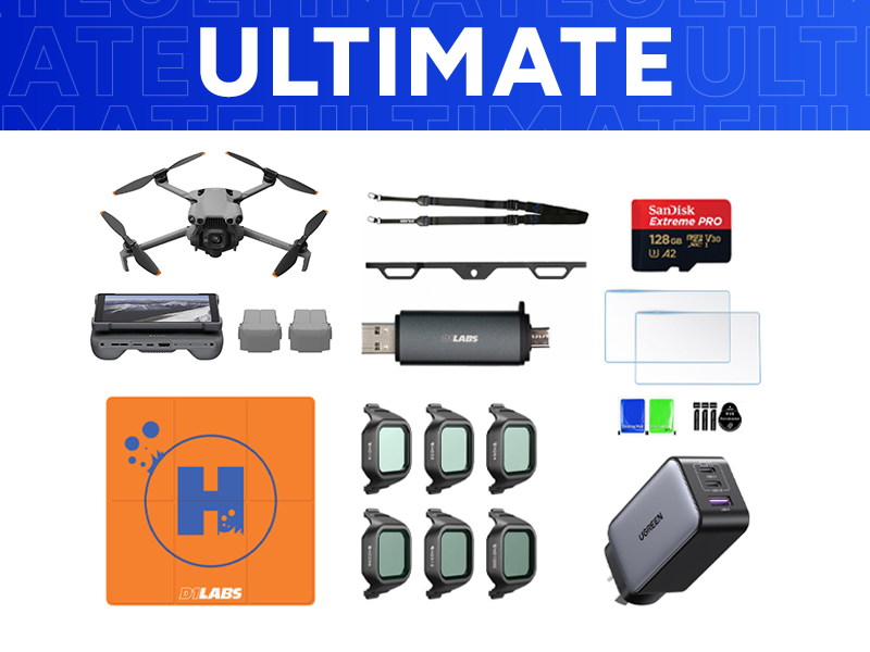 DJI Mini 5 Pro Ultimate Combo w. DJI RC Pro 2